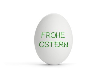 Frohe Ostern Ei 