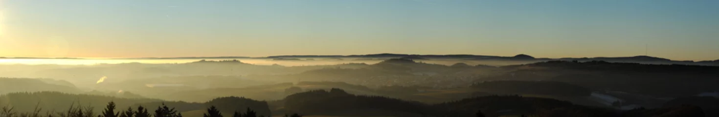Photo sur Plexiglas Panoramique Panorama Vulcano-Plateforme
