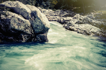 Landscape Shot of Mountain River