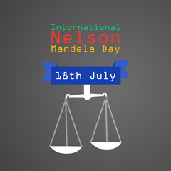  International Nelson Mandela Day  background