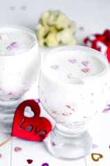 Dessert in a glasses