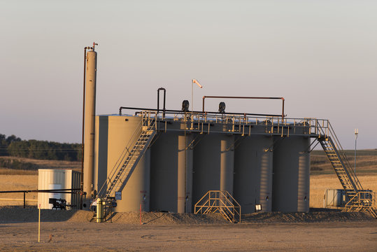 Oil Storage Tanks in North Dakota