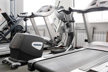 Obraz premium Interior of a fitness hall