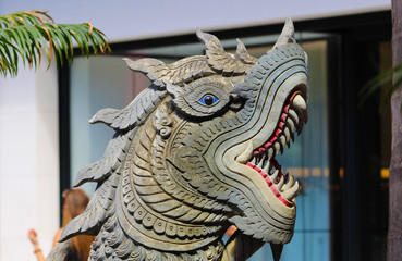 Dragón de Siam de piedra