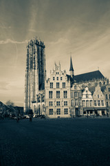 Fototapeta na wymiar Mechelen, Belgium