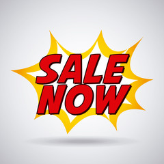 sale now concept. colorful design. vector illustration