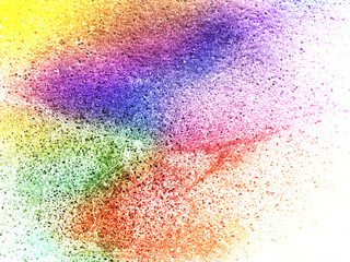 Fototapeta premium Colorful rainbow grunge abstract illustration background