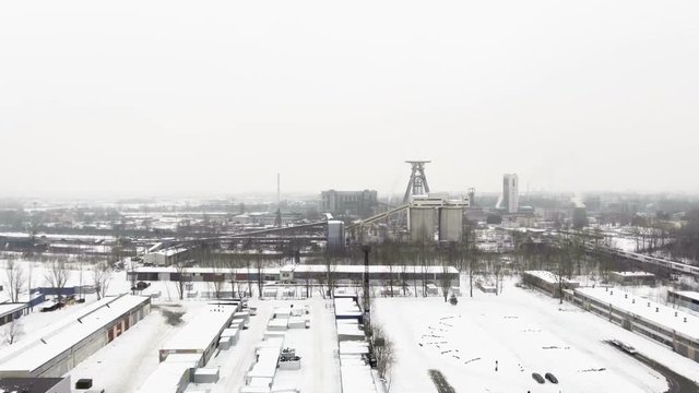 Panorama Kopalni zima 4K