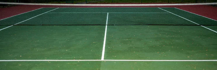 Fototapeten Empty tennis court © Pav-Pro Photography 