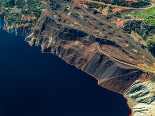 Abandoned Old Copper Extraction Sao Domingos Mine