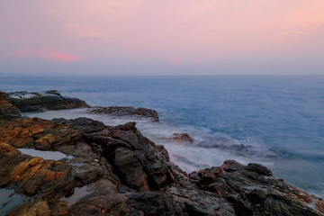 Obraz premium stone in the sea