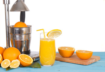 homemade orange juice