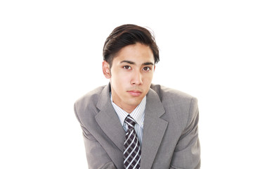 笑顔のビジネスマン