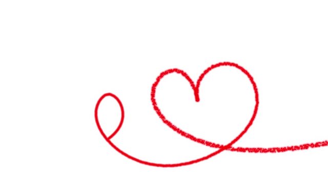 Herz Animation vor Bokeh mit Hintergrund - Valentinstag