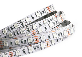 Diode strip. Led lights tape