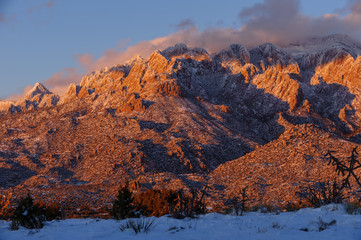 Sandia Mountains Sunset