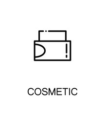 Cosmetic flat icon