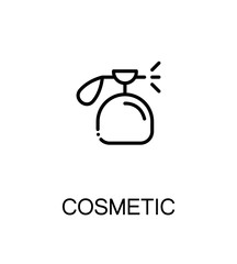 Cosmetic flat icon