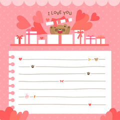 Obraz premium Gift Frame Illustration