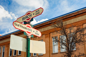 Flagstaff street signs