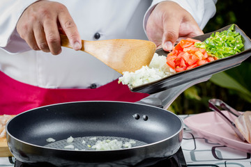 stir fried