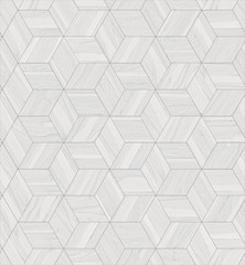 Parquet rhombus hexagon repeating