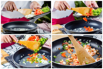 stir fried