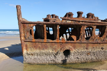 Maheno Shipwreck, Fraser Island, Australia