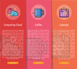 Business Vertical Banner Concept 