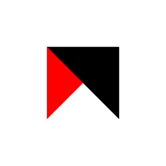 Abstract Triangle Shape Logo Vector