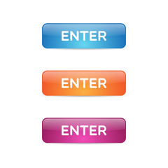 Glossy Enter Buttons