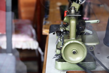 A sewing machine