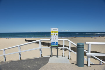 Beach in Newcasyle Australia