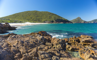 Fototapeta na wymiar Beautiful beach in central coast australia
