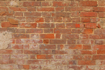 Fototapeta premium Texture of old brick wall