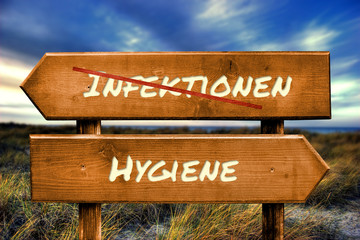 Schild 129 - Hygiene