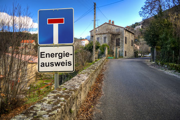 Schild 188 - Energieausweis