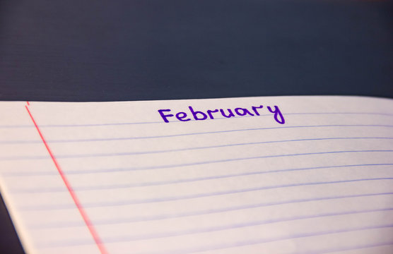The word February