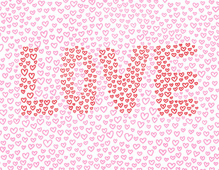 Hearts backgrounds. Love symbol.