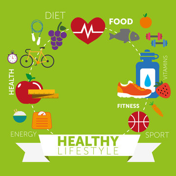 HEALTHY LIFESTYLE BACKGROUND