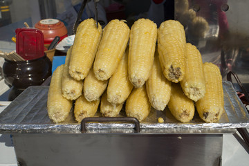 Streamed corn