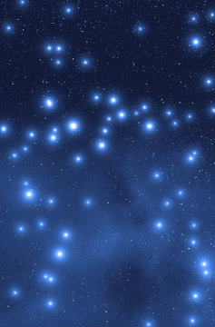 Milky way stars.
