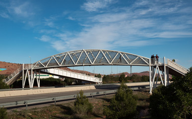 Brücke-  Autobahnbrücke