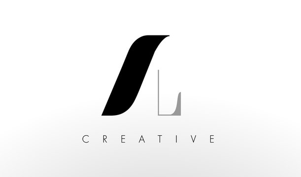 A L Letter Logo Design. Creative AL Letters Icon