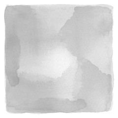 Abstract gray watercolor on white background