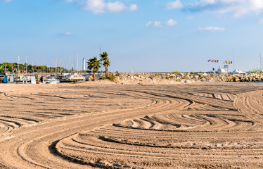 San Vito Lo Capo beach, north-western Sicily, Italy
