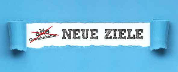 Neue Ziele