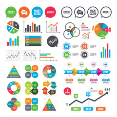 Back to school icons. Studies after the holidays.