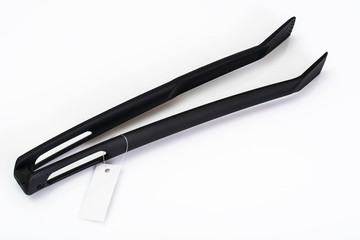  Plastic  tongs for meat grilled