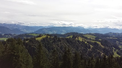 Aussicht Schweizer Berg